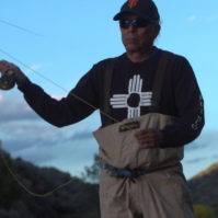 Louie Hena fishing on the RIo Grande | Photo: Justin Clifton