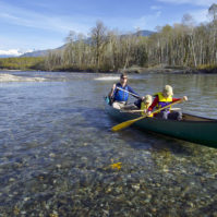 Canoeing the upper Skagit River of Washington | PHOTO: ©Bridget Besaw